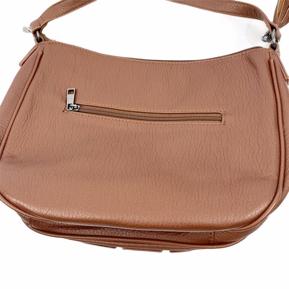 NWT Brown Stud Crossbody Purse One Size NEW - Picture 5 of 5